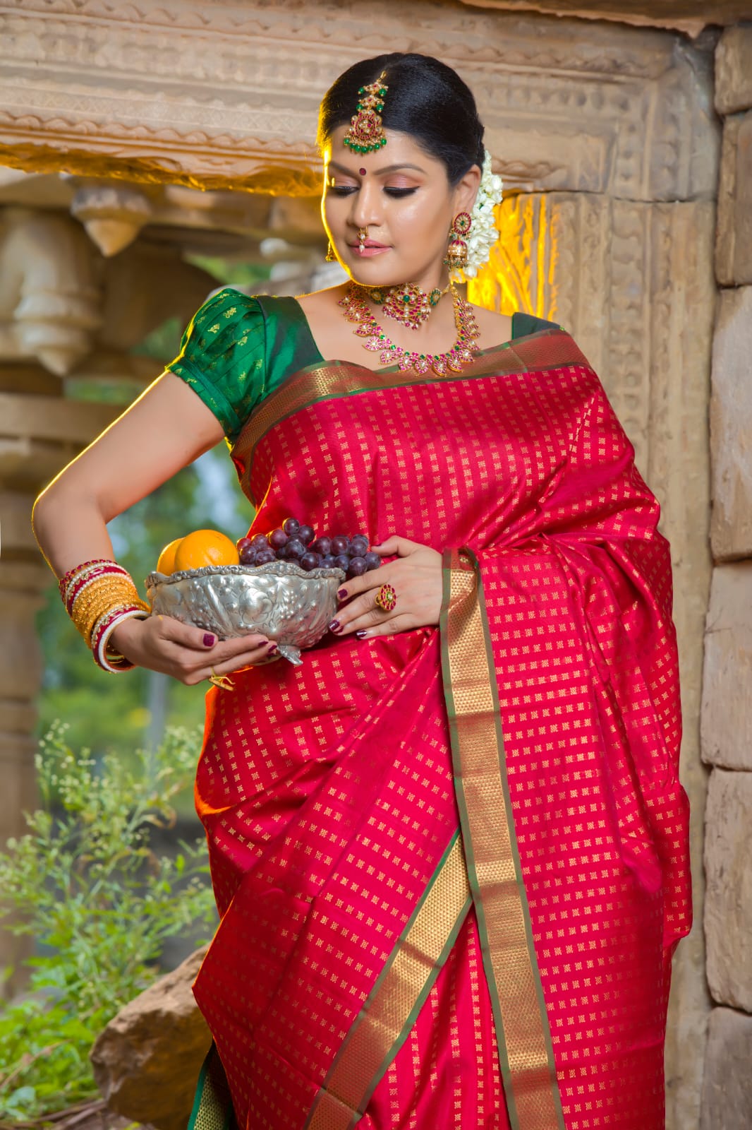 Wedding Portrait by Freddyfish Events and Photography Coimbatore